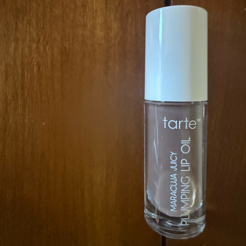 💙 4/$20 TARTE MARACUJA JUICY PLUMPING LIP OIL - BUFFED ROSE